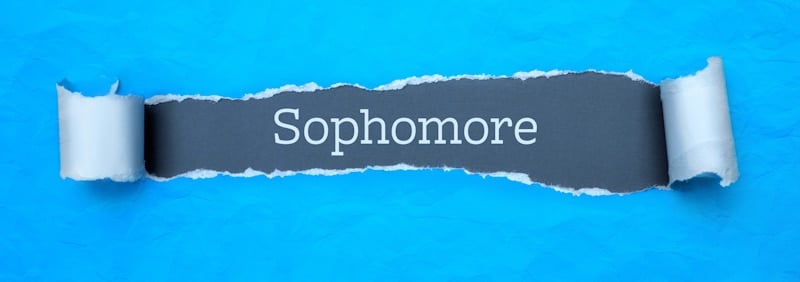 sophomore word blue