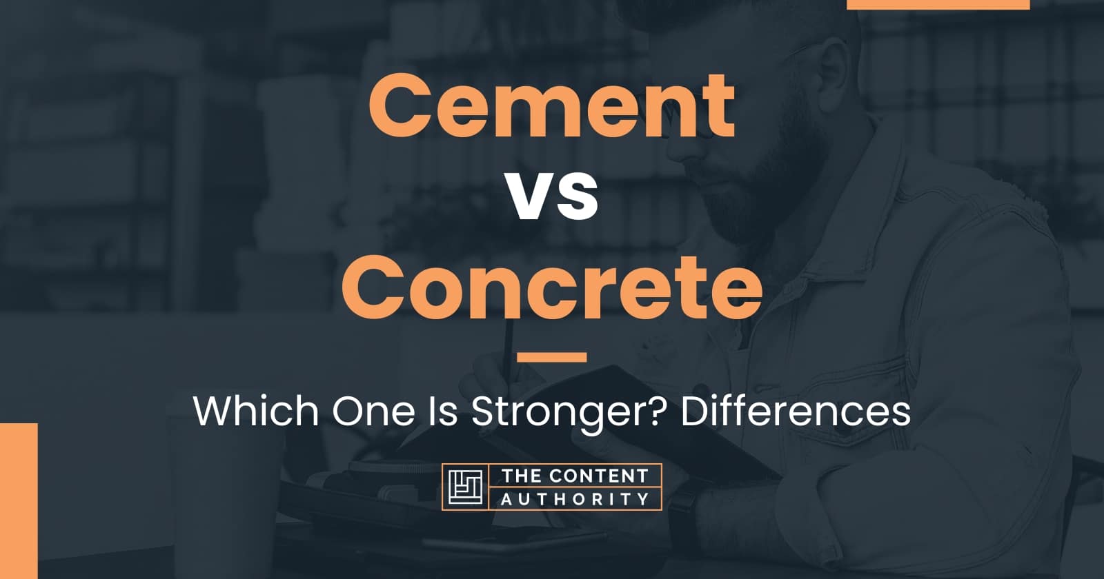 When it comes to construction materials, cement and concrete are often used...