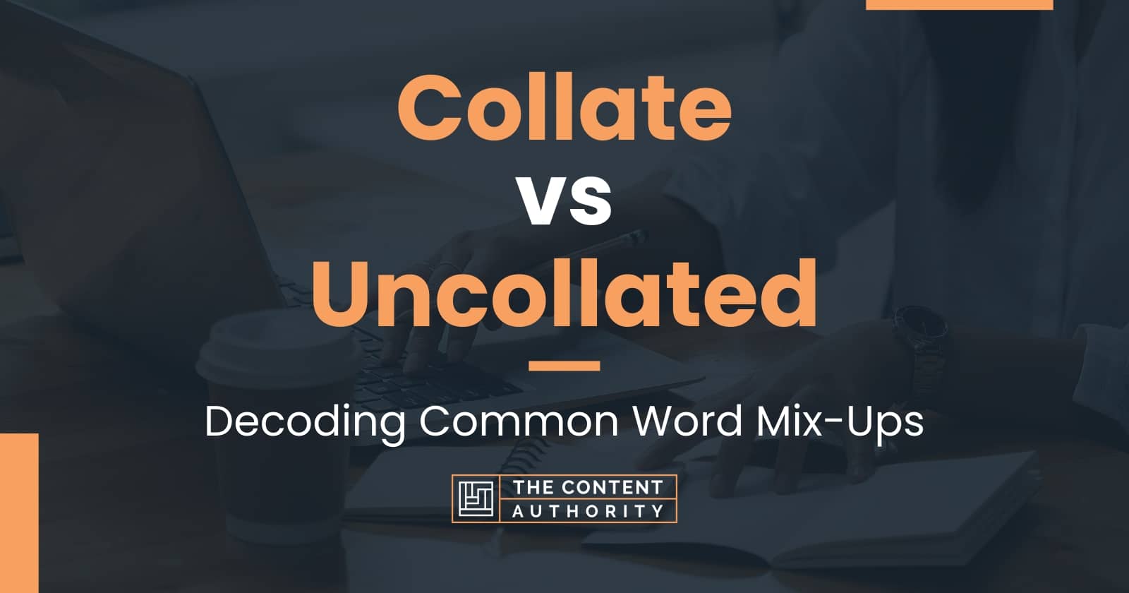 Collate vs Uncollated Decoding Common Word MixUps