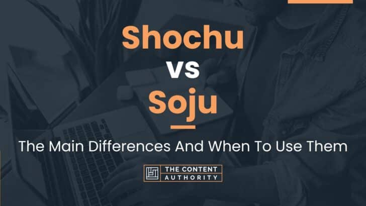 Shochu vs Soju: The Main Differences And When To Use Them