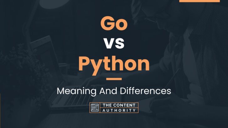 Go vs Python: Meaning And Differences