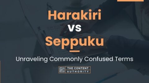 Harakiri Vs Seppuku Unraveling Commonly Confused Terms   Harakiri Vs Seppuku 480x270 