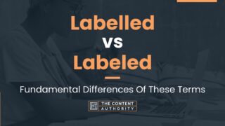 Labelled vs Labeled: Fundamental Differences Of These Terms