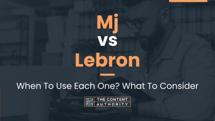 Mj vs Lebron: When To Use Each One? What To Consider