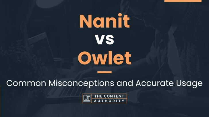 Nanit vs Owlet: Common Misconceptions and Accurate Usage