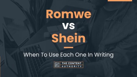 Romwe vs Shein: When To Use Each One In Writing