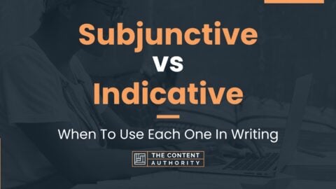Subjunctive vs Indicative: When To Use Each One In Writing