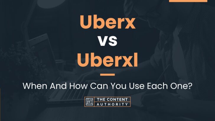 Uberx vs Uberxl: When And How Can You Use Each One?