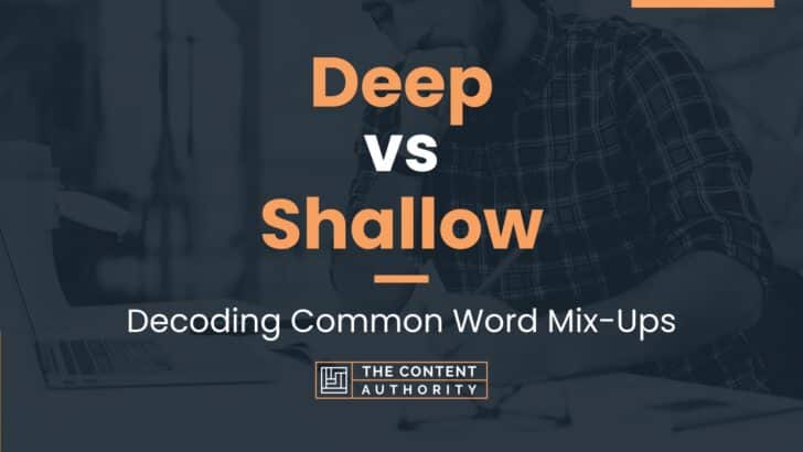Deep vs Shallow: Decoding Common Word Mix-Ups