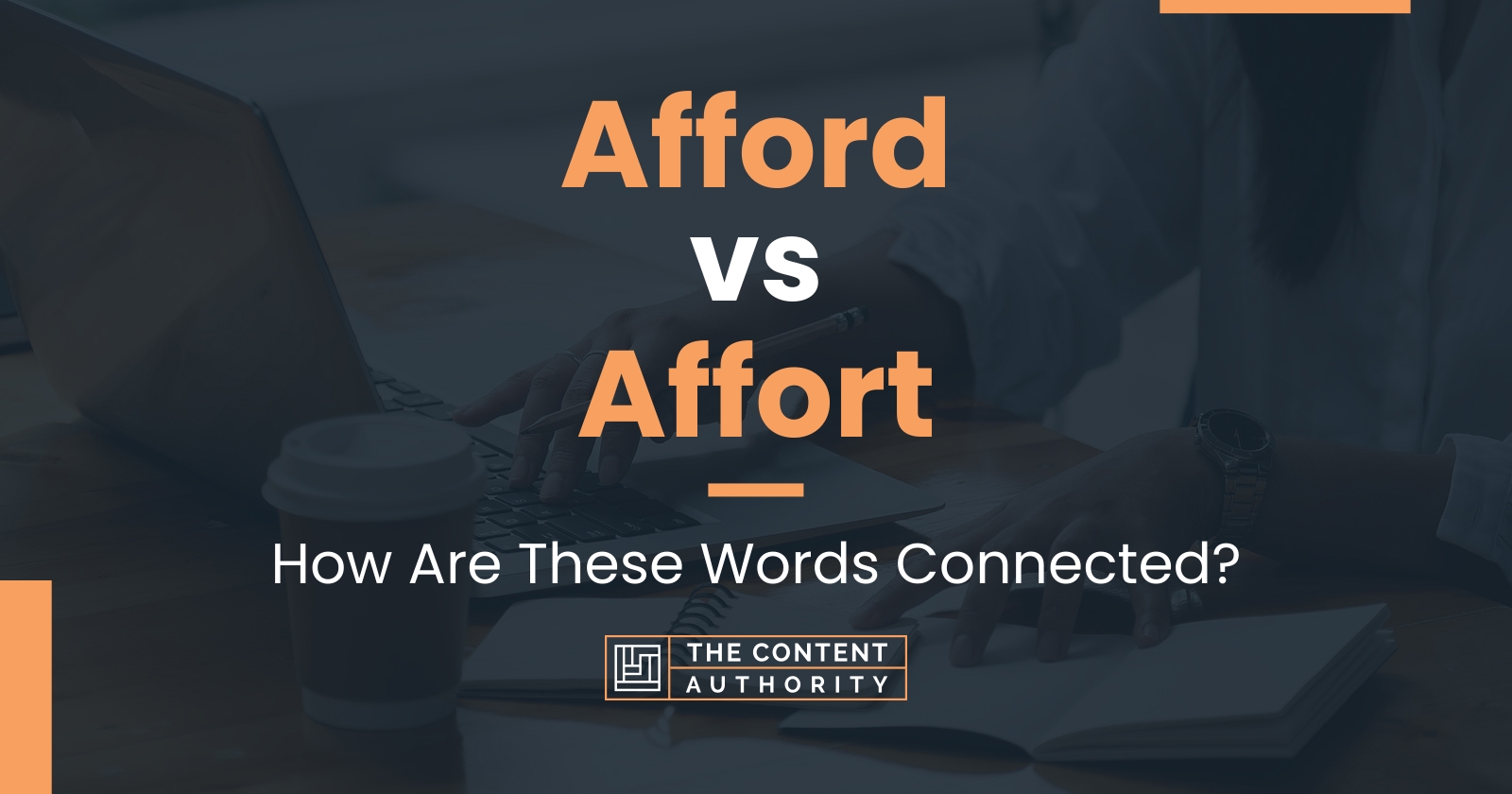 Afford vs Affort: How Are These Words Connected?