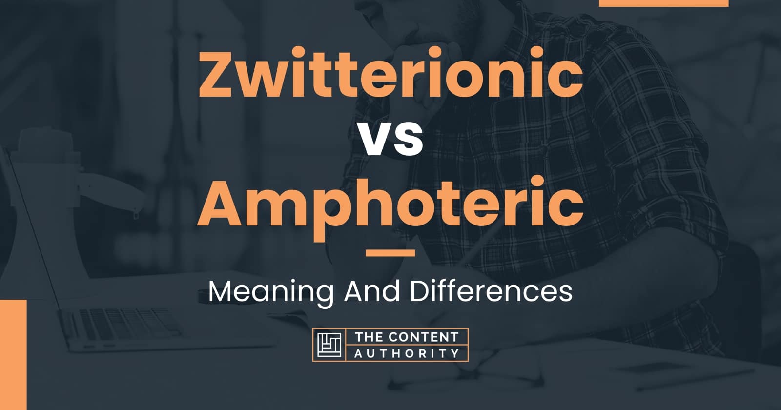 Zwitterionic vs Amphoteric: Meaning And Differences