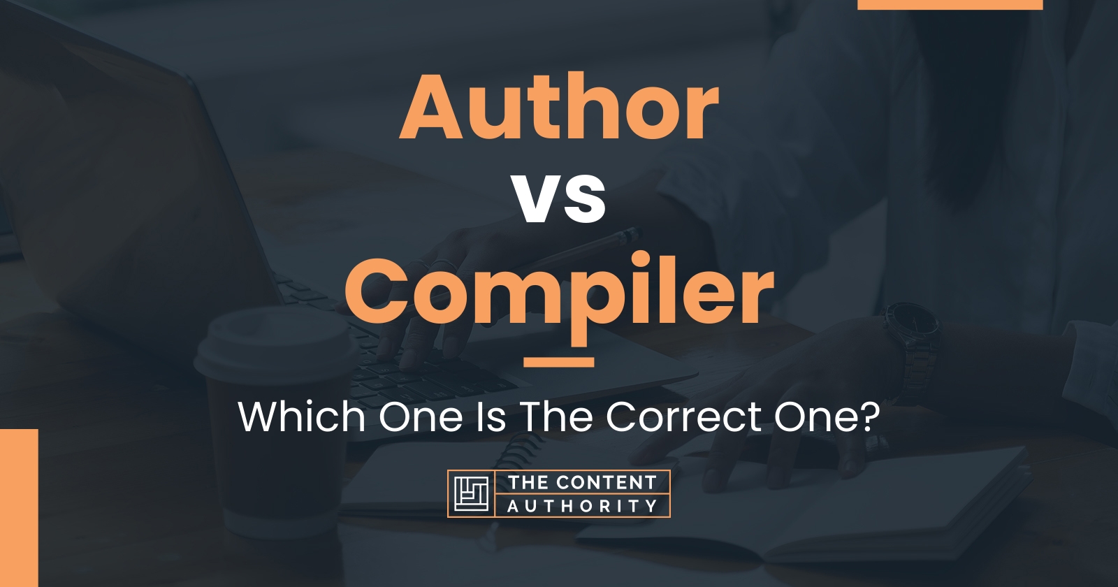 Author vs Compiler: Which One Is The Correct One?