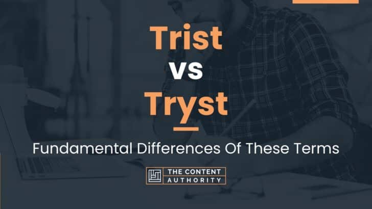Trist vs Tryst: Fundamental Differences Of These Terms