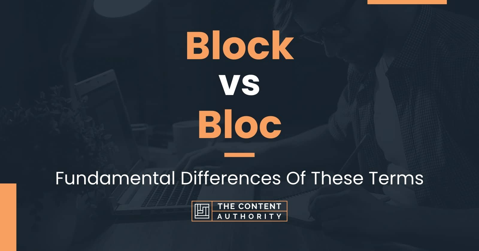 Bloc or Block?