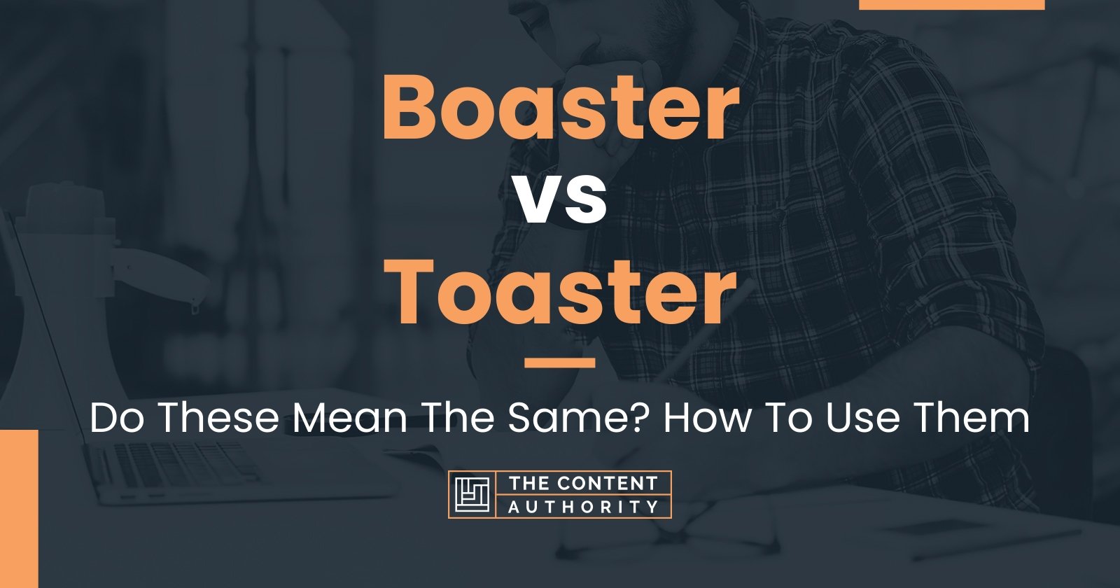 Boaster Vs Toaster Do These Mean The Same How To Use Them