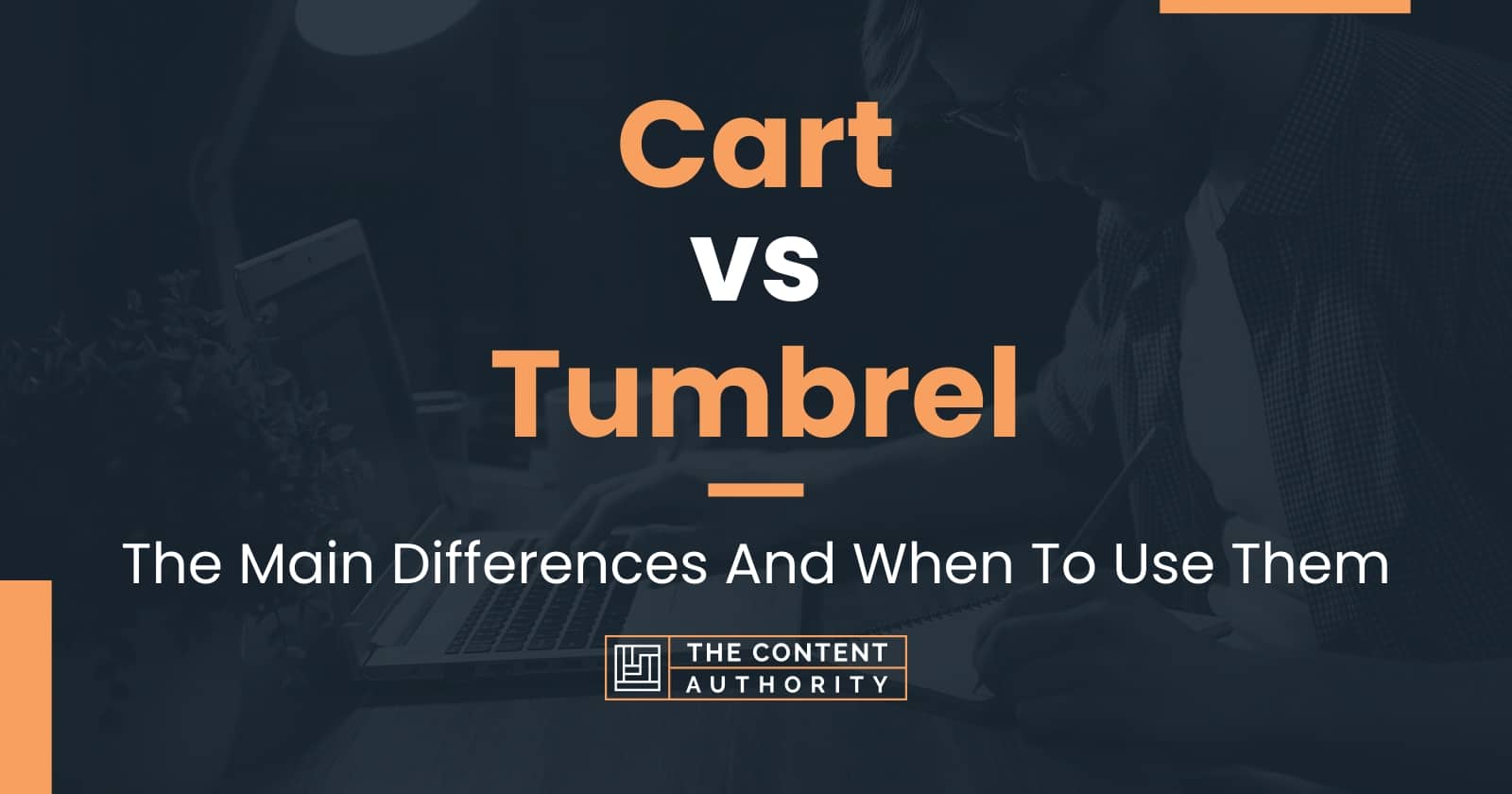 Cart vs Tumbrel: The Main Differences And When To Use Them