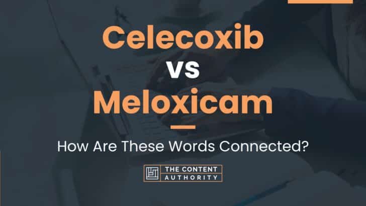 Celecoxib vs Meloxicam: How Are These Words Connected?