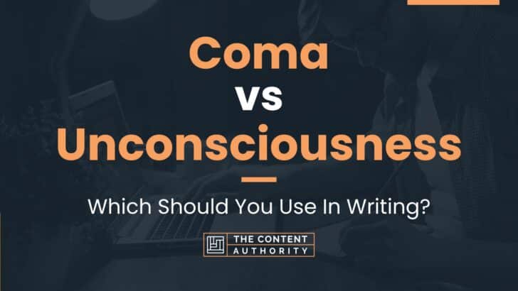 Coma vs Unconsciousness: Which Should You Use In Writing?