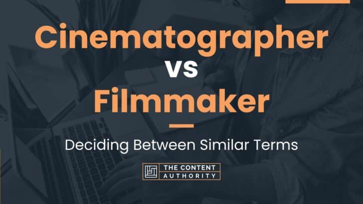 content creator vs filmmaker