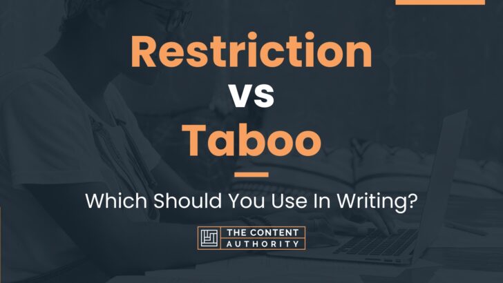 restriction-vs-taboo-which-should-you-use-in-writing