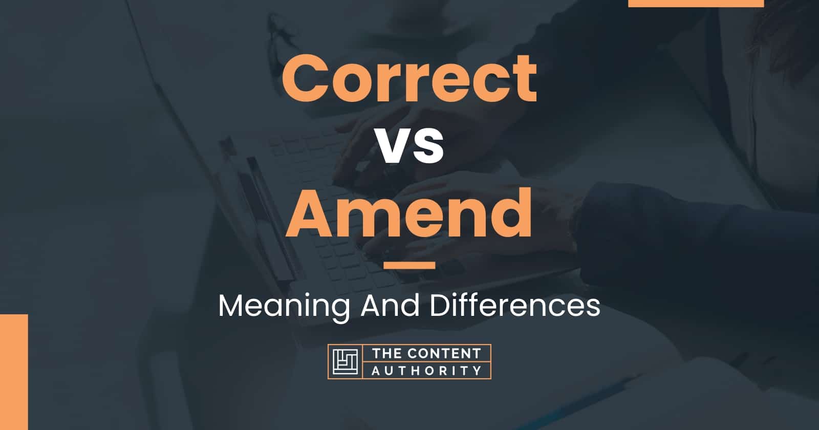 Amend Adjective Meaning