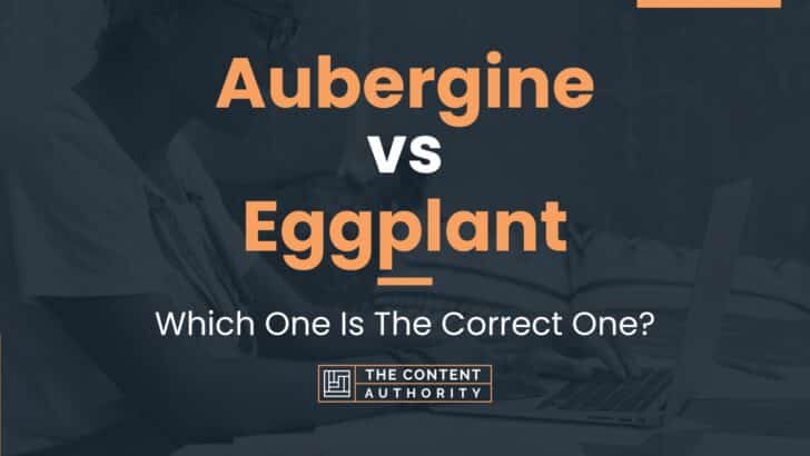 Aubergine vs Eggplant: Which One Is The Correct One?