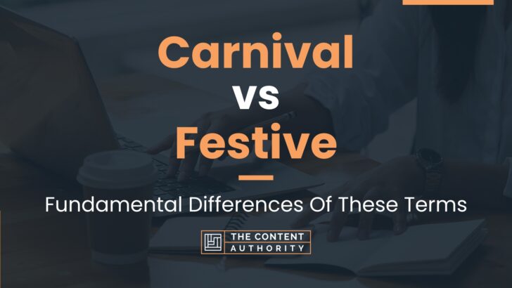 what is the difference between carnival celebration and mardi gras