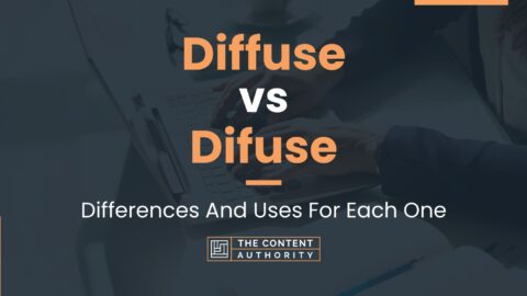 Diffuse vs Difuse: Differences And Uses For Each One