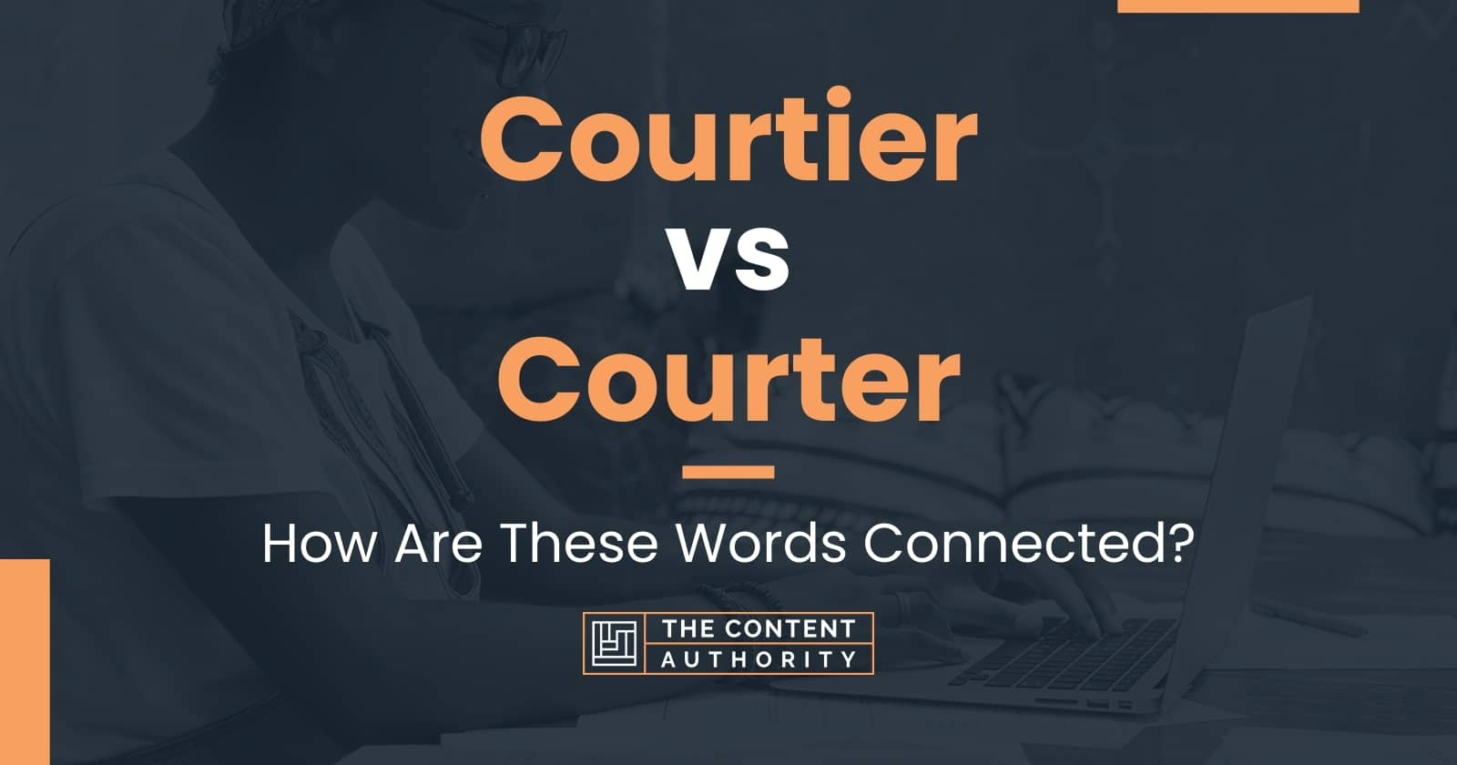 Courtier vs Courter: How Are These Words Connected?