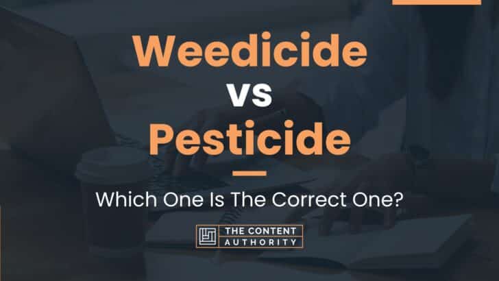 Weedicide Vs Pesticide Which One Is The Correct One   Expanse Vs Expansion 728x410 