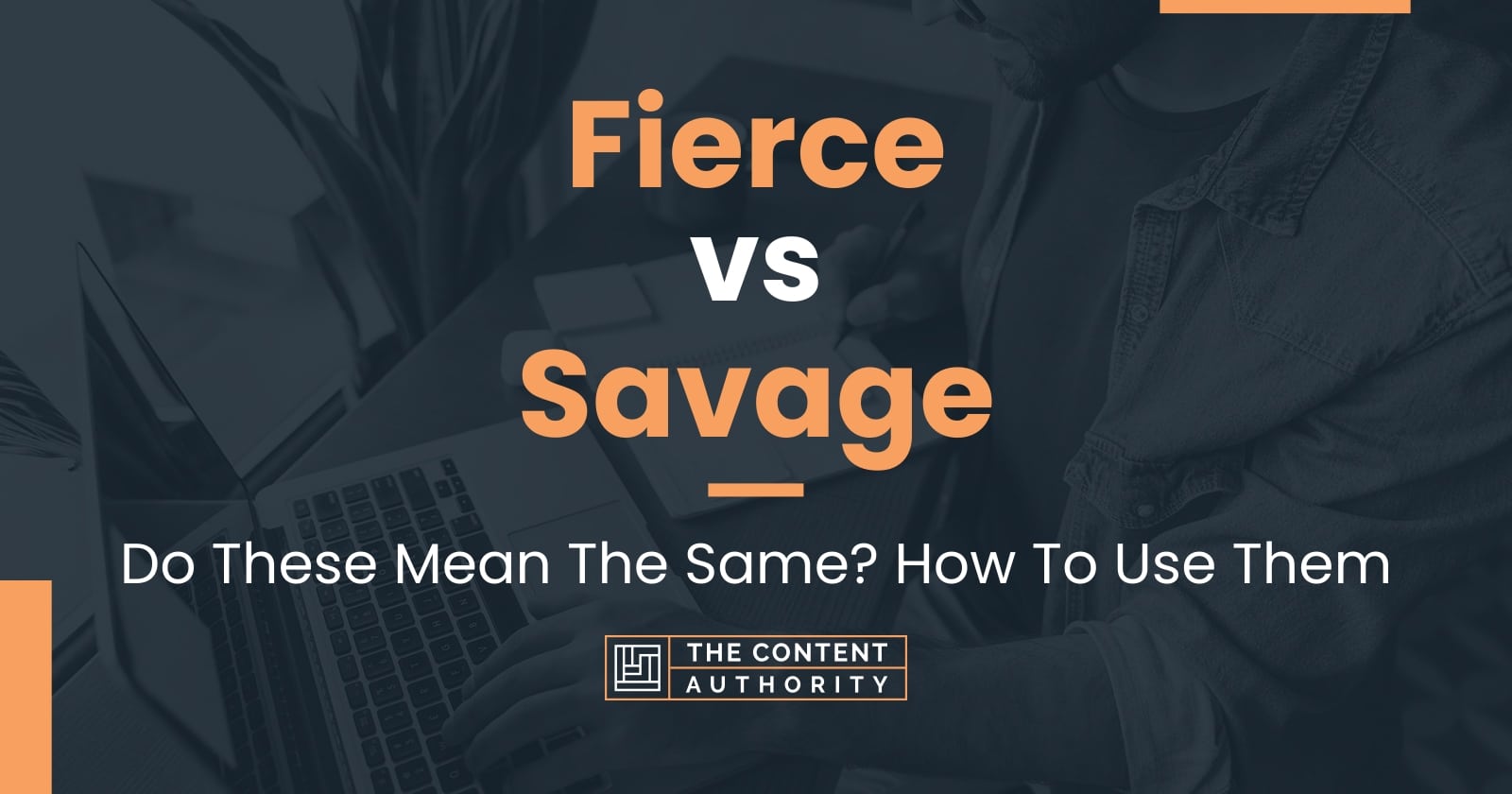 Fierce vs Savage: Do These Mean The Same? How To Use Them