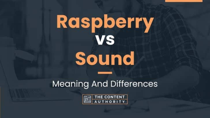 Raspberry vs Sound: Meaning And Differences