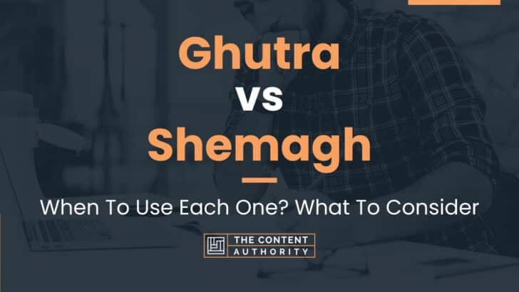 Ghutra vs Shemagh: When To Use Each One? What To Consider