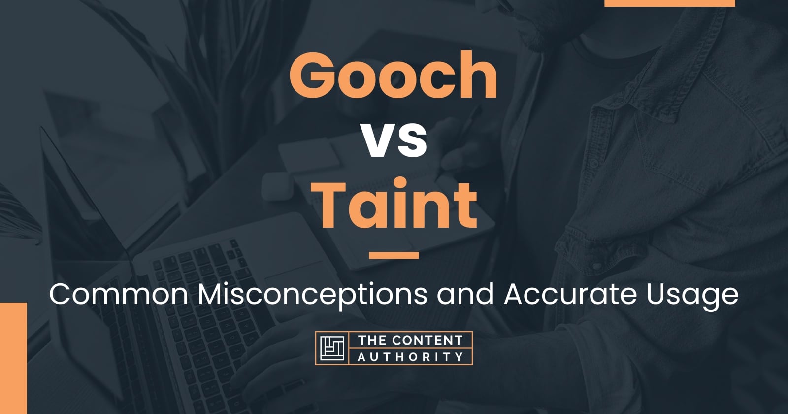 Gooch vs Taint Common Misconceptions and Accurate Usage