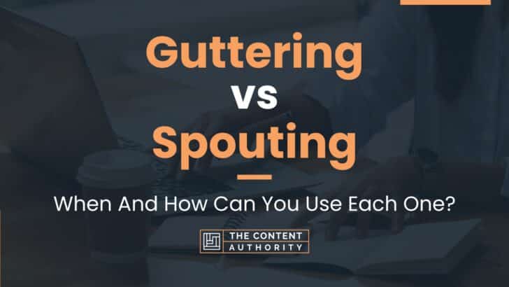 Guttering vs Spouting: When And How Can You Use Each One?