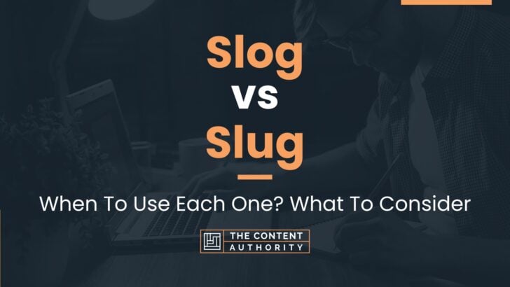 Slog vs Slug: When To Use Each One? What To Consider