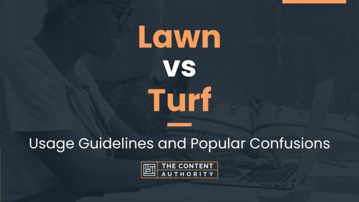 Lawn vs Turf: Usage Guidelines and Popular Confusions