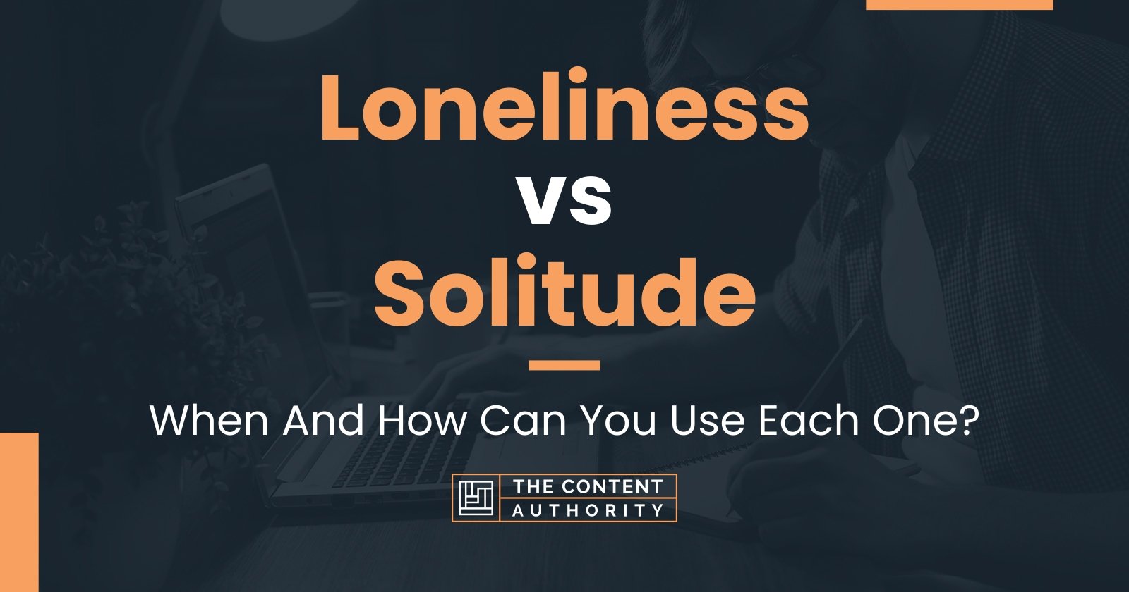 essay on solitude vs loneliness