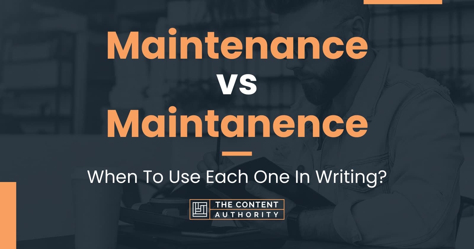 maintenance in a sentence words in a sentence