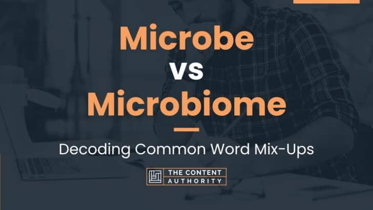 Microbe vs Microbiome: Decoding Common Word Mix-Ups