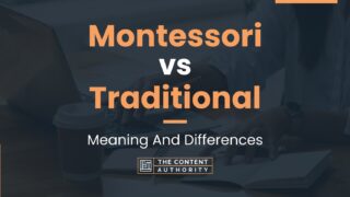 Montessori vs Traditional: Meaning And Differences