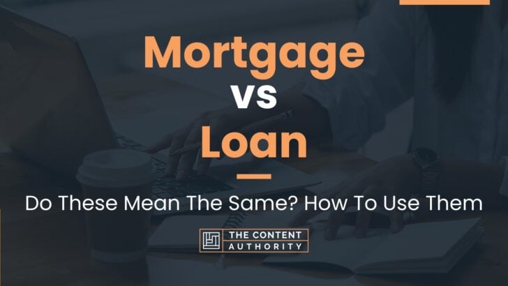 business loan vs mortgage