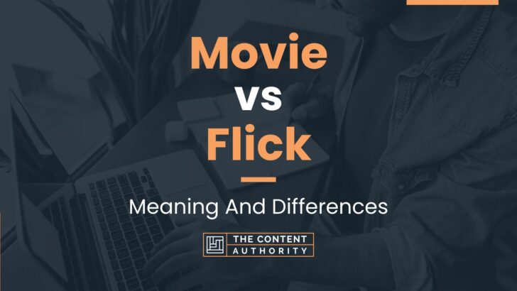 Movie Vs Flick Meaning And Differences