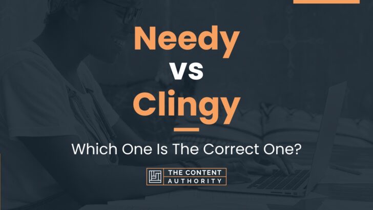 Needy vs Clingy: Which One Is The Correct One?