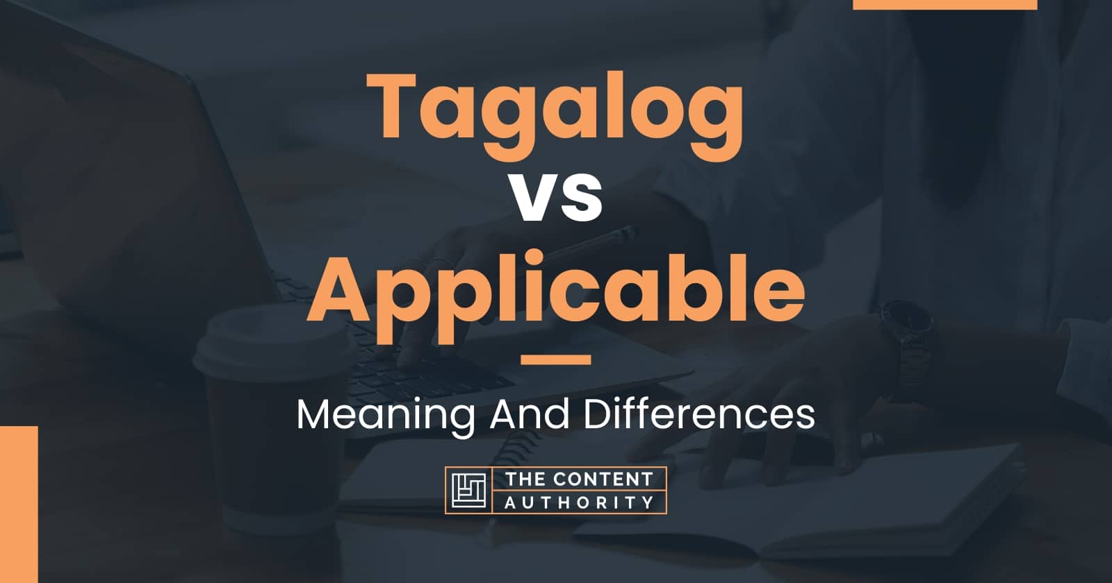 Tagalog Vs Applicable Meaning And Differences