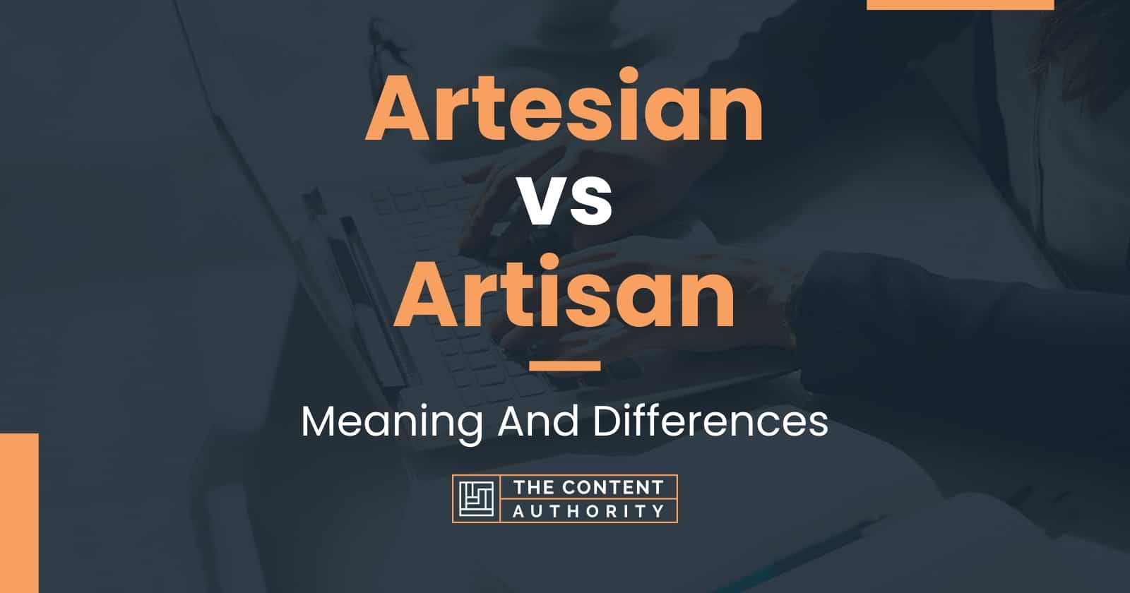 What You Mean By Artisans