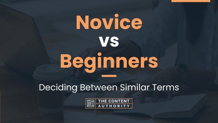 Novice vs Beginners: Deciding Between Similar Terms