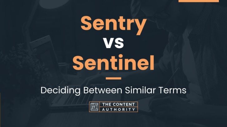 Sentry vs Sentinel: Deciding Between Similar Terms