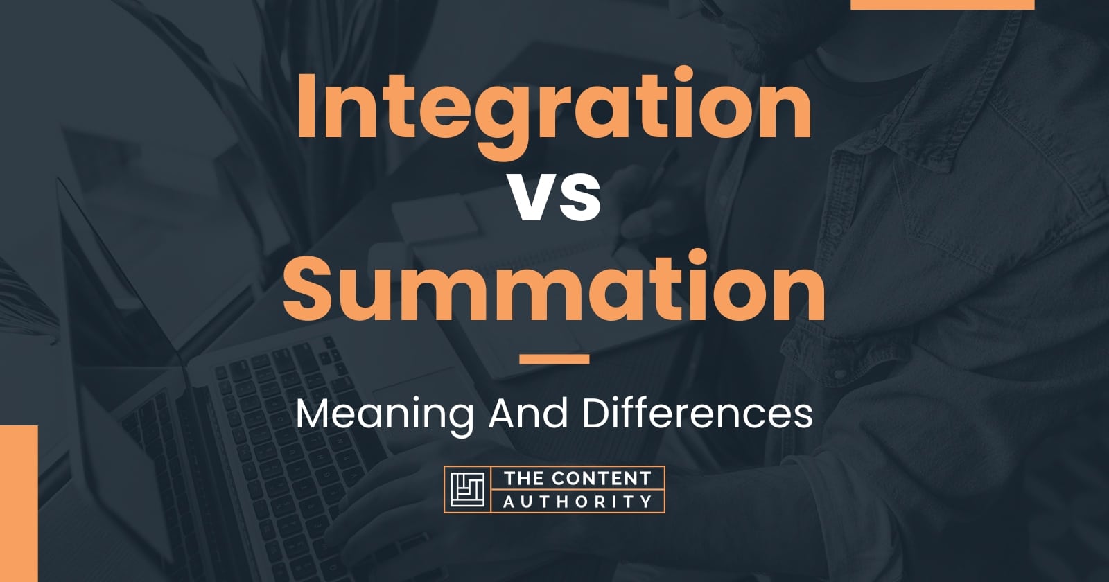 Integration Vs Summation Meaning And Differences
