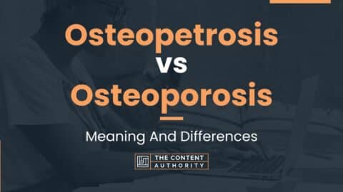 Osteopetrosis vs Osteoporosis: Meaning And Differences